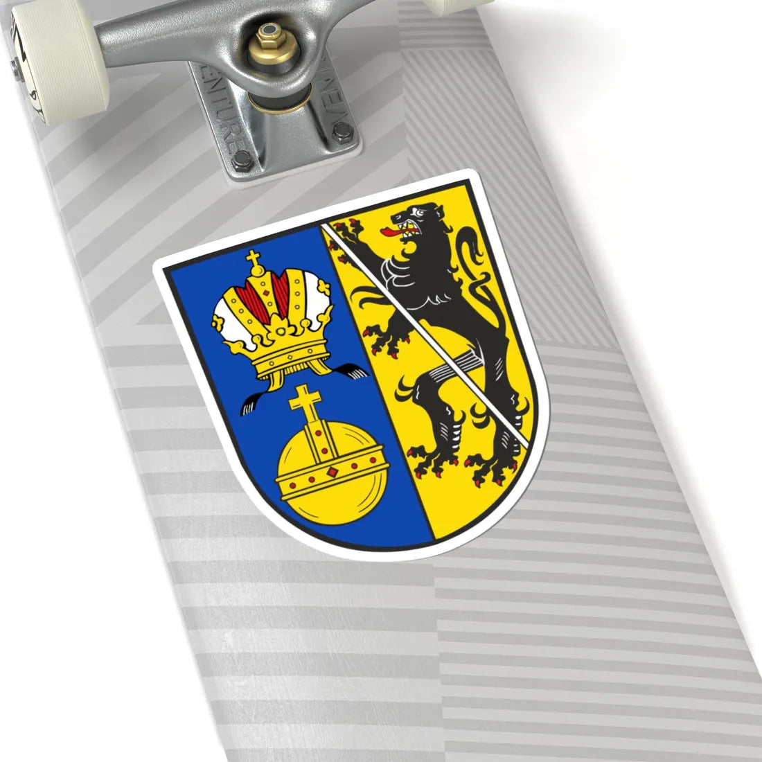 DEU Landkreis Lichtenfels COA (Germany) (Coat of Arms) STICKER Vinyl Kiss-Cut Decal - The Sticker Space