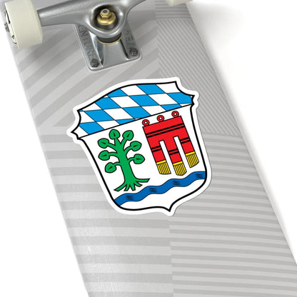 DEU Landkreis Lindau Bodensee COA (Germany) (Coat of Arms) STICKER Vinyl Kiss-Cut Decal - The Sticker Space