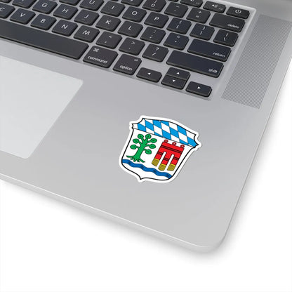 DEU Landkreis Lindau Bodensee COA (Germany) (Coat of Arms) STICKER Vinyl Kiss-Cut Decal - The Sticker Space