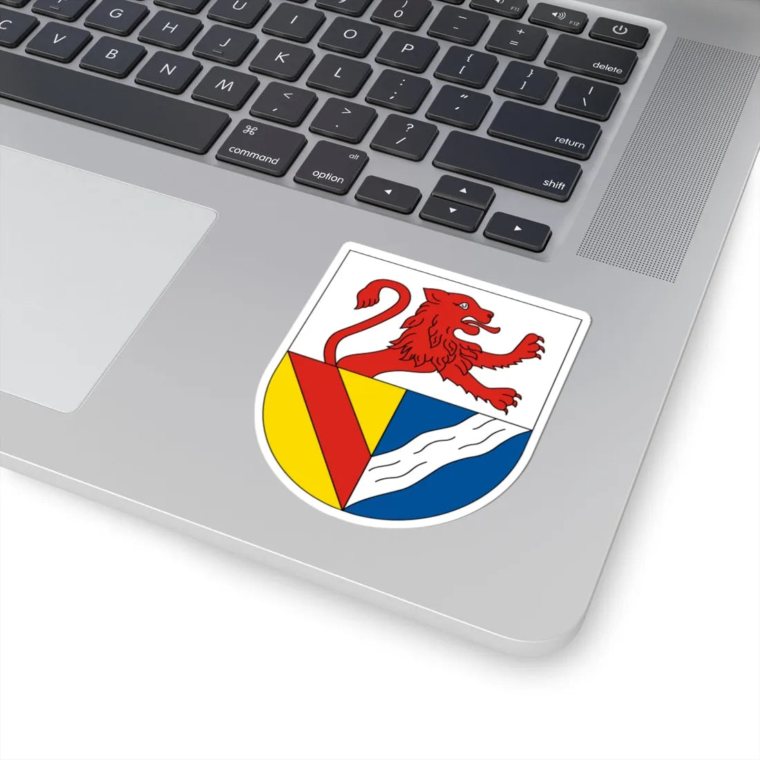 DEU Landkreis Lörrach COA (Germany) (Coat of Arms) STICKER Vinyl Kiss-Cut Decal - The Sticker Space
