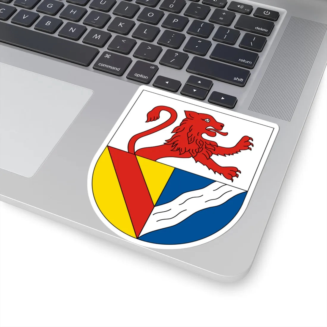 DEU Landkreis Lörrach COA (Germany) (Coat of Arms) STICKER Vinyl Kiss-Cut Decal - The Sticker Space