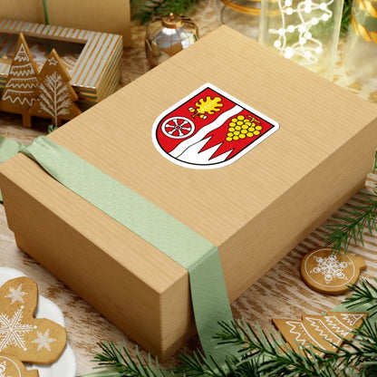 DEU Landkreis Main-Spessart COA (Germany) (Coat of Arms) STICKER Vinyl Kiss-Cut Decal - The Sticker Space