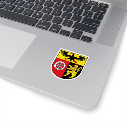 DEU Landkreis Mainz-Bingen COA (Germany) (Coat of Arms) STICKER Vinyl Kiss-Cut Decal - The Sticker Space