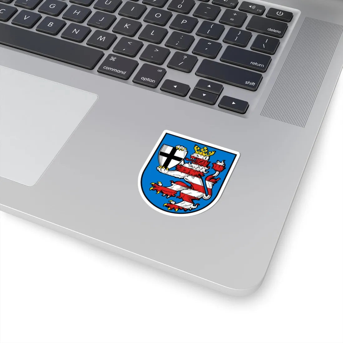 DEU Landkreis Marburg-Biedenkopf COA (Germany) (Coat of Arms) STICKER Vinyl Kiss-Cut Decal - The Sticker Space