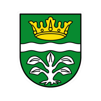 DEU Landkreis Mayen-Koblenz COA (Germany) (Coat of Arms) STICKER Vinyl Kiss-Cut Decal 2 Inch White - The Sticker Space