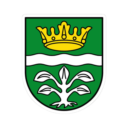 DEU Landkreis Mayen-Koblenz COA (Germany) (Coat of Arms) STICKER Vinyl Kiss-Cut Decal 3 Inch White - The Sticker Space