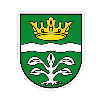 DEU Landkreis Mayen-Koblenz COA (Germany) (Coat of Arms) STICKER Vinyl Kiss-Cut Decal 6 Inch White - The Sticker Space