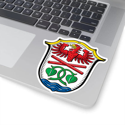 DEU Landkreis Miesbach COA (Germany) (Coat of Arms) STICKER Vinyl Kiss-Cut Decal - The Sticker Space