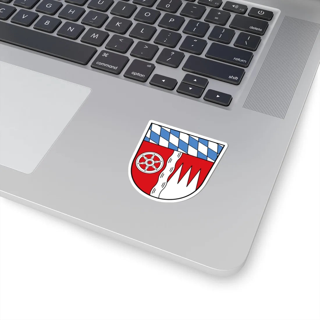 DEU Landkreis Miltenberg COA (Germany) (Coat of Arms) STICKER Vinyl Kiss-Cut Decal - The Sticker Space
