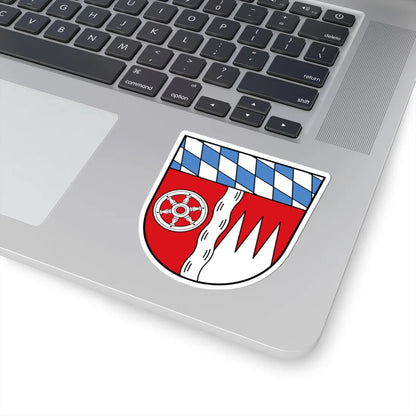 DEU Landkreis Miltenberg COA (Germany) (Coat of Arms) STICKER Vinyl Kiss-Cut Decal - The Sticker Space