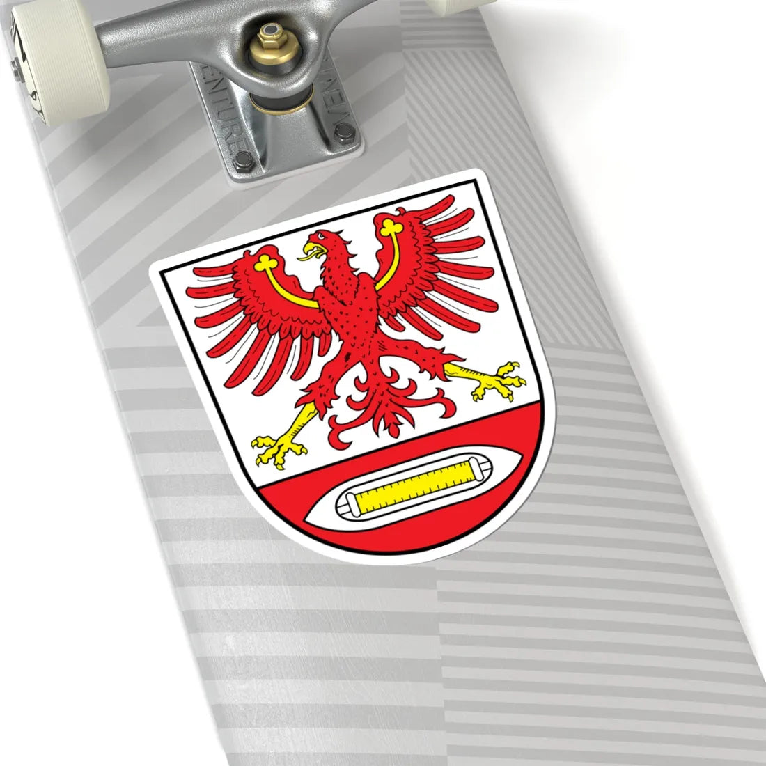 DEU Landkreis Münchberg COA (Germany) (Coat of Arms) STICKER Vinyl Kiss-Cut Decal - The Sticker Space
