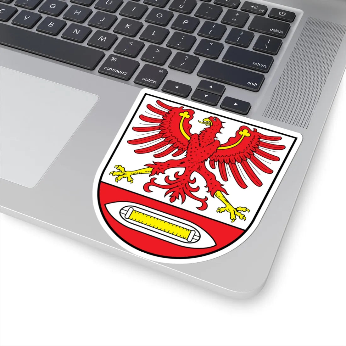 DEU Landkreis Münchberg COA (Germany) (Coat of Arms) STICKER Vinyl Kiss-Cut Decal - The Sticker Space