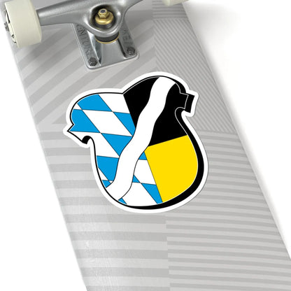 DEU Landkreis München COA (Germany) (Coat of Arms) STICKER Vinyl Kiss-Cut Decal - The Sticker Space