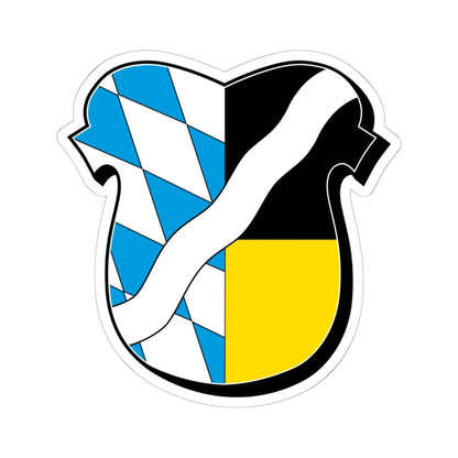 DEU Landkreis München COA (Germany) (Coat of Arms) STICKER Vinyl Kiss-Cut Decal - The Sticker Space