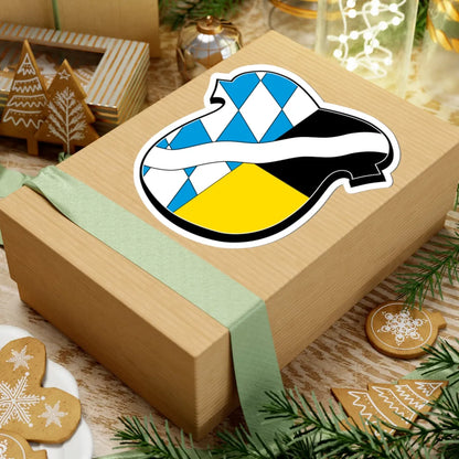 DEU Landkreis München COA (Germany) (Coat of Arms) STICKER Vinyl Kiss-Cut Decal - The Sticker Space