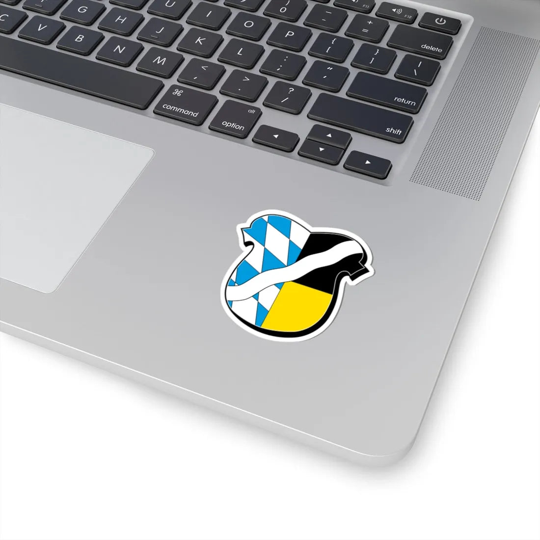 DEU Landkreis München COA (Germany) (Coat of Arms) STICKER Vinyl Kiss-Cut Decal - The Sticker Space