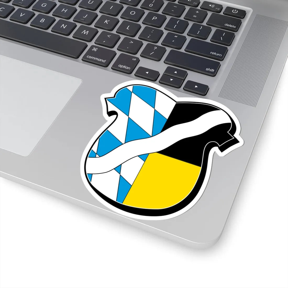 DEU Landkreis München COA (Germany) (Coat of Arms) STICKER Vinyl Kiss-Cut Decal - The Sticker Space