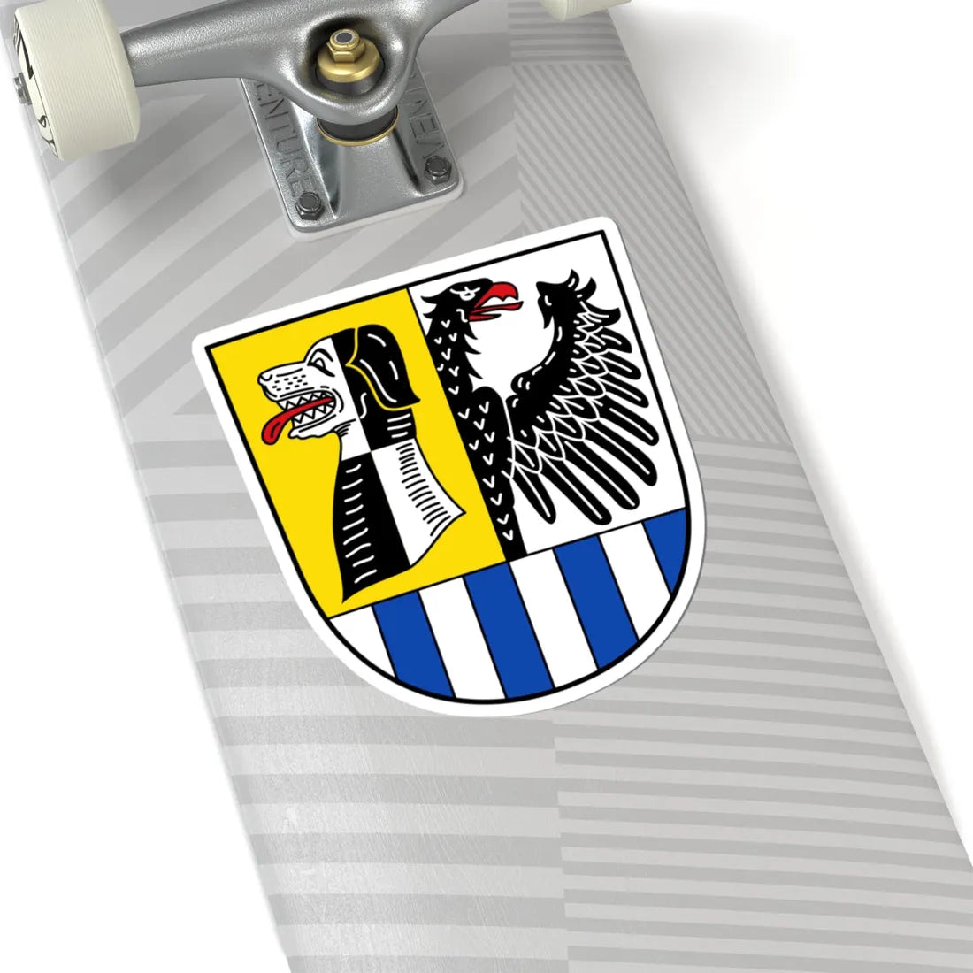 DEU Landkreis Neustadt a.d.Aisch-Bad Windsheim COA (Germany) (Coat of Arms) STICKER Vinyl Kiss-Cut Decal - The Sticker Space