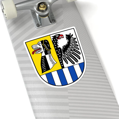 DEU Landkreis Neustadt a.d.Aisch-Bad Windsheim COA (Germany) (Coat of Arms) STICKER Vinyl Kiss-Cut Decal - The Sticker Space