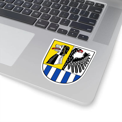 DEU Landkreis Neustadt a.d.Aisch-Bad Windsheim COA (Germany) (Coat of Arms) STICKER Vinyl Kiss-Cut Decal - The Sticker Space