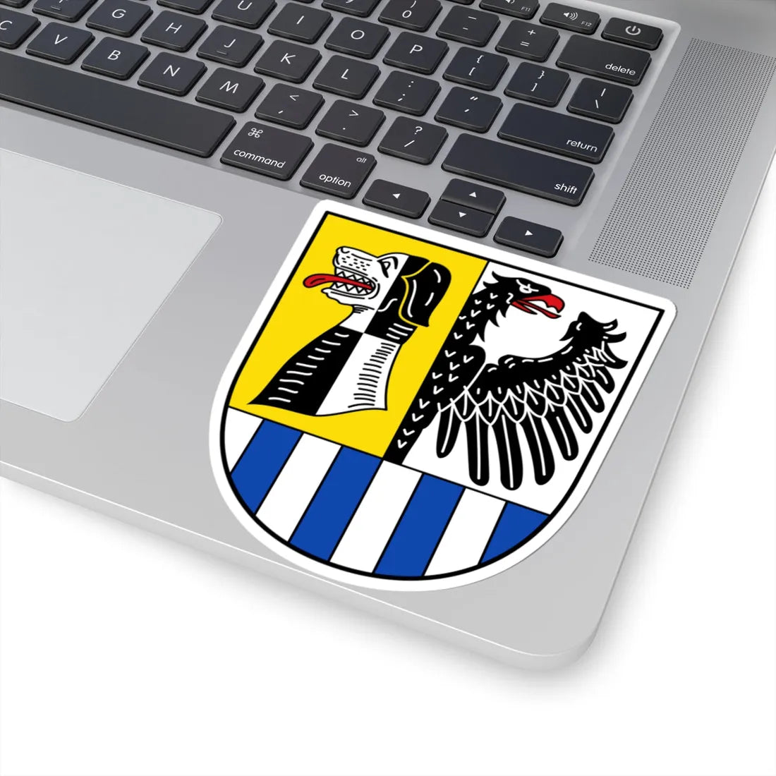DEU Landkreis Neustadt a.d.Aisch-Bad Windsheim COA (Germany) (Coat of Arms) STICKER Vinyl Kiss-Cut Decal - The Sticker Space