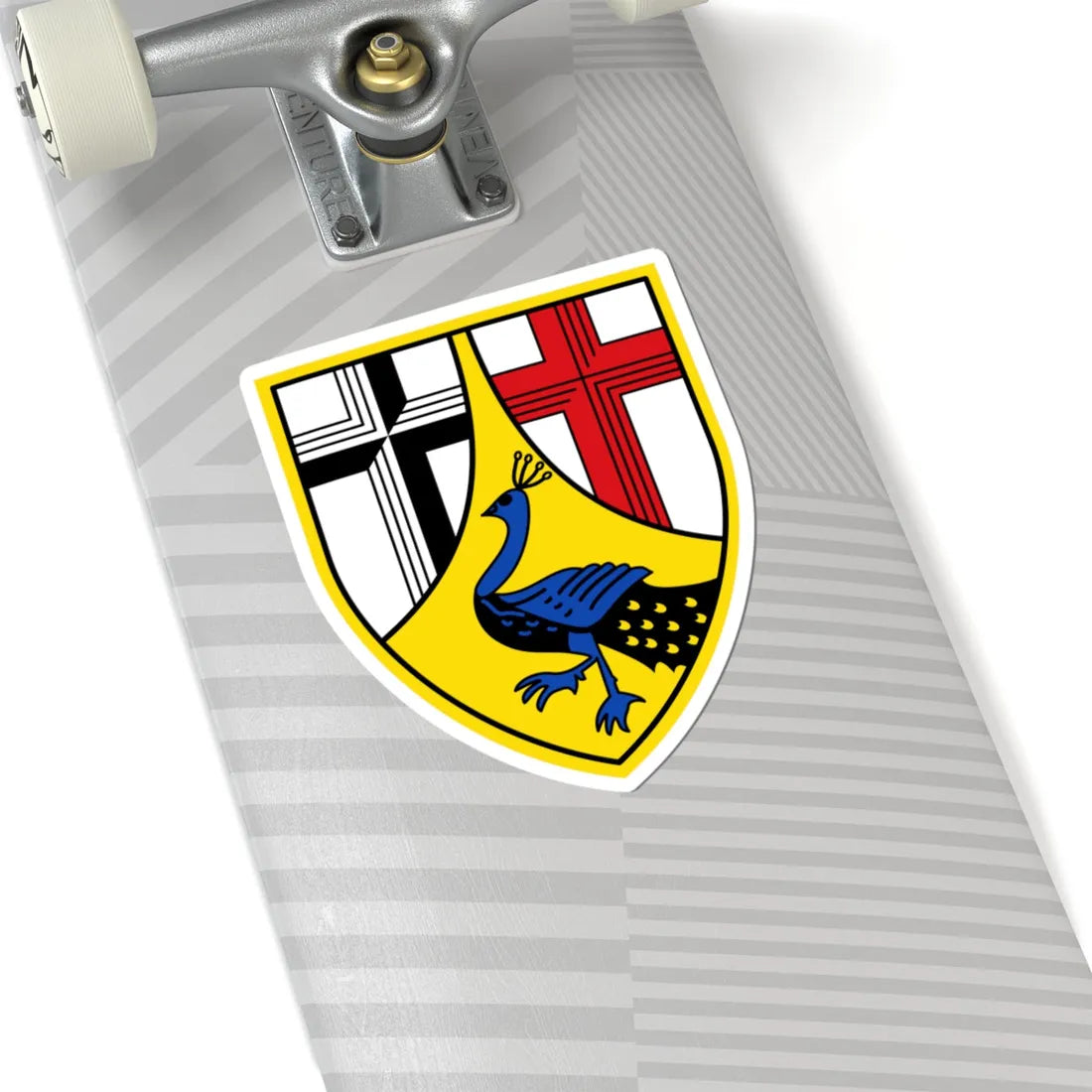 DEU Landkreis Neuwied COA (Germany) (Coat of Arms) STICKER Vinyl Kiss-Cut Decal - The Sticker Space