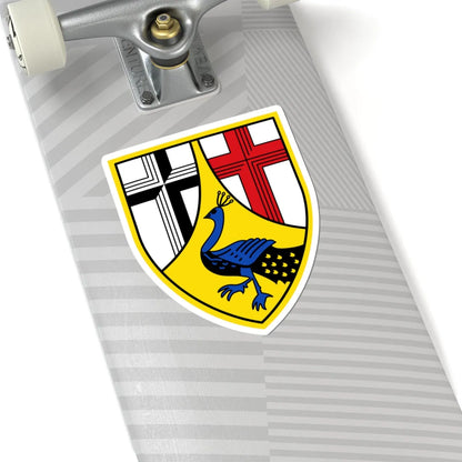 DEU Landkreis Neuwied COA (Germany) (Coat of Arms) STICKER Vinyl Kiss-Cut Decal - The Sticker Space