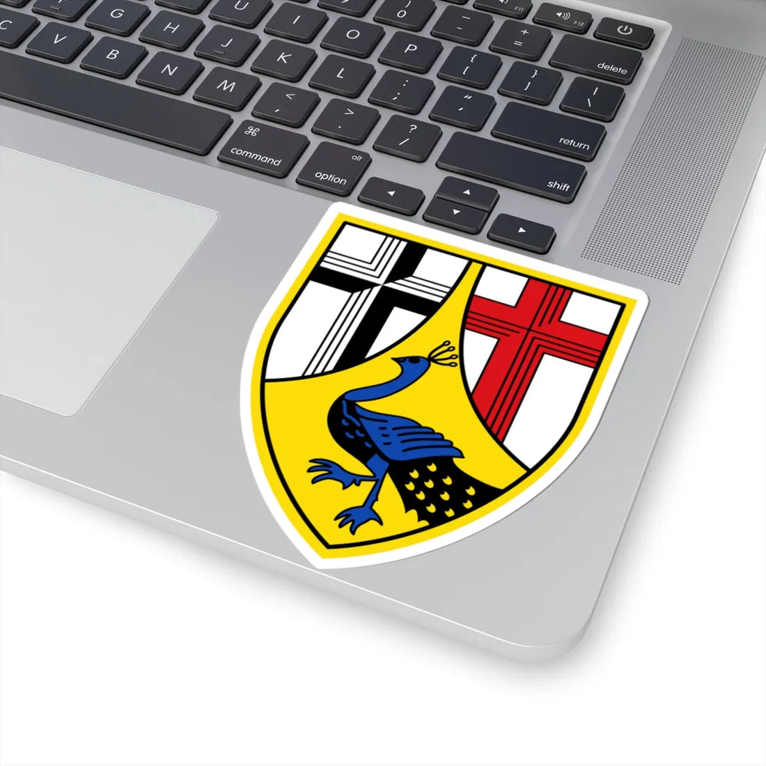 DEU Landkreis Neuwied COA (Germany) (Coat of Arms) STICKER Vinyl Kiss-Cut Decal - The Sticker Space