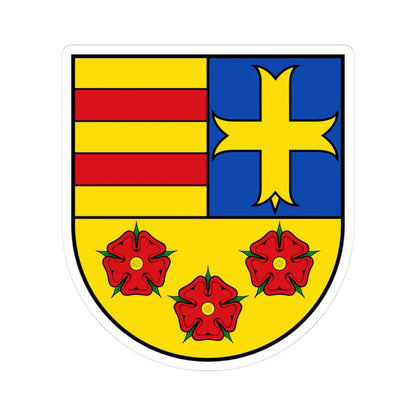 DEU Landkreis Oldenburg COA (Germany) (Coat of Arms) STICKER Vinyl Kiss-Cut Decal 3 Inch White - The Sticker Space