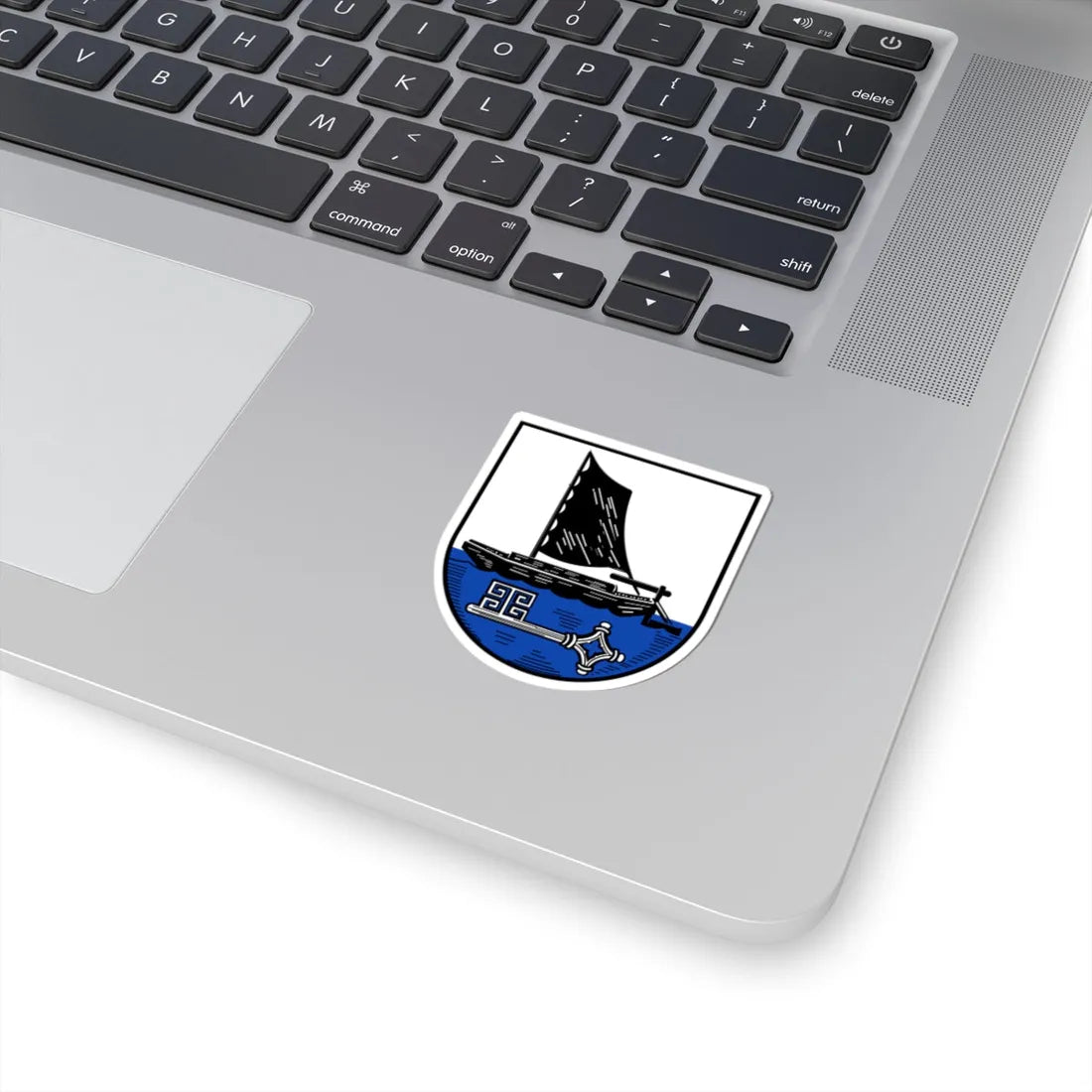 DEU Landkreis Osterholz COA (Germany) (Coat of Arms) STICKER Vinyl Kiss-Cut Decal - The Sticker Space