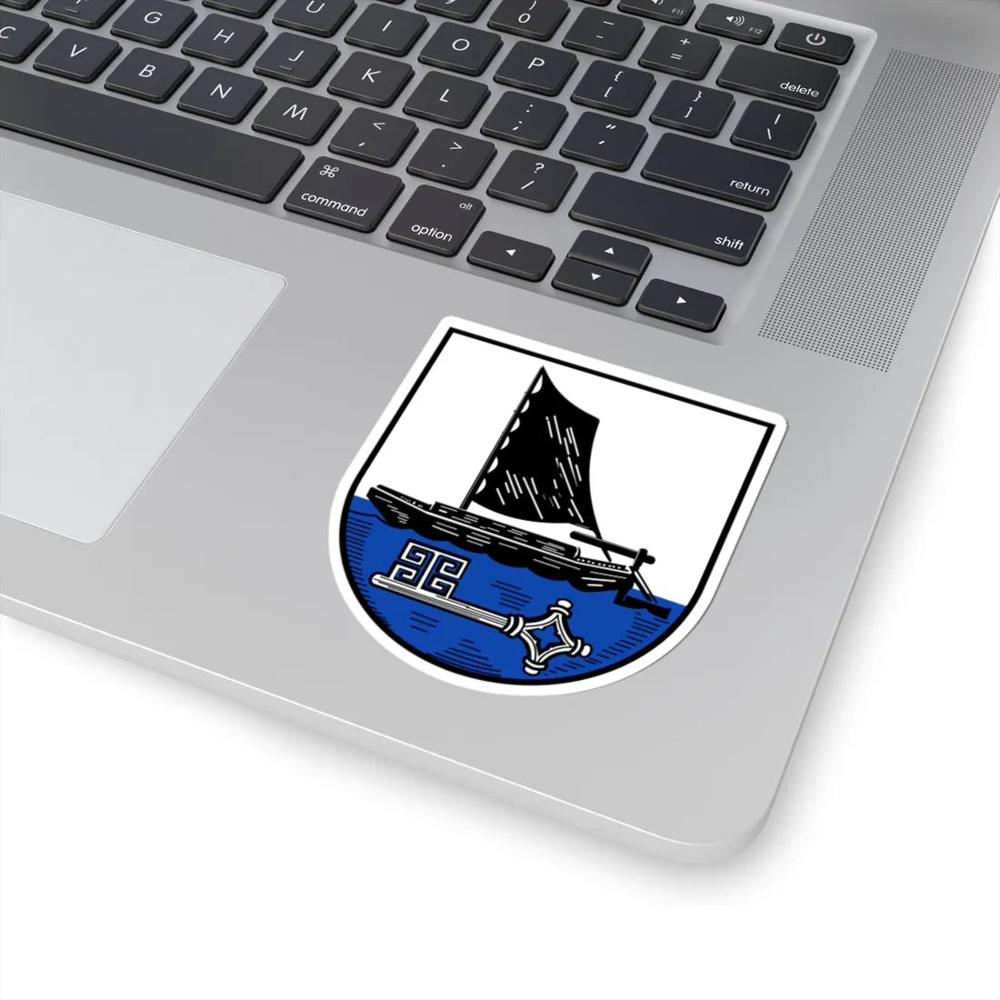 DEU Landkreis Osterholz COA (Germany) (Coat of Arms) STICKER Vinyl Kiss-Cut Decal - The Sticker Space