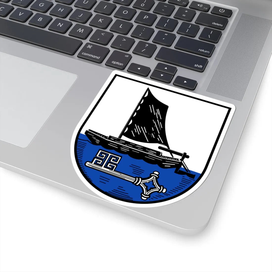 DEU Landkreis Osterholz COA (Germany) (Coat of Arms) STICKER Vinyl Kiss-Cut Decal - The Sticker Space