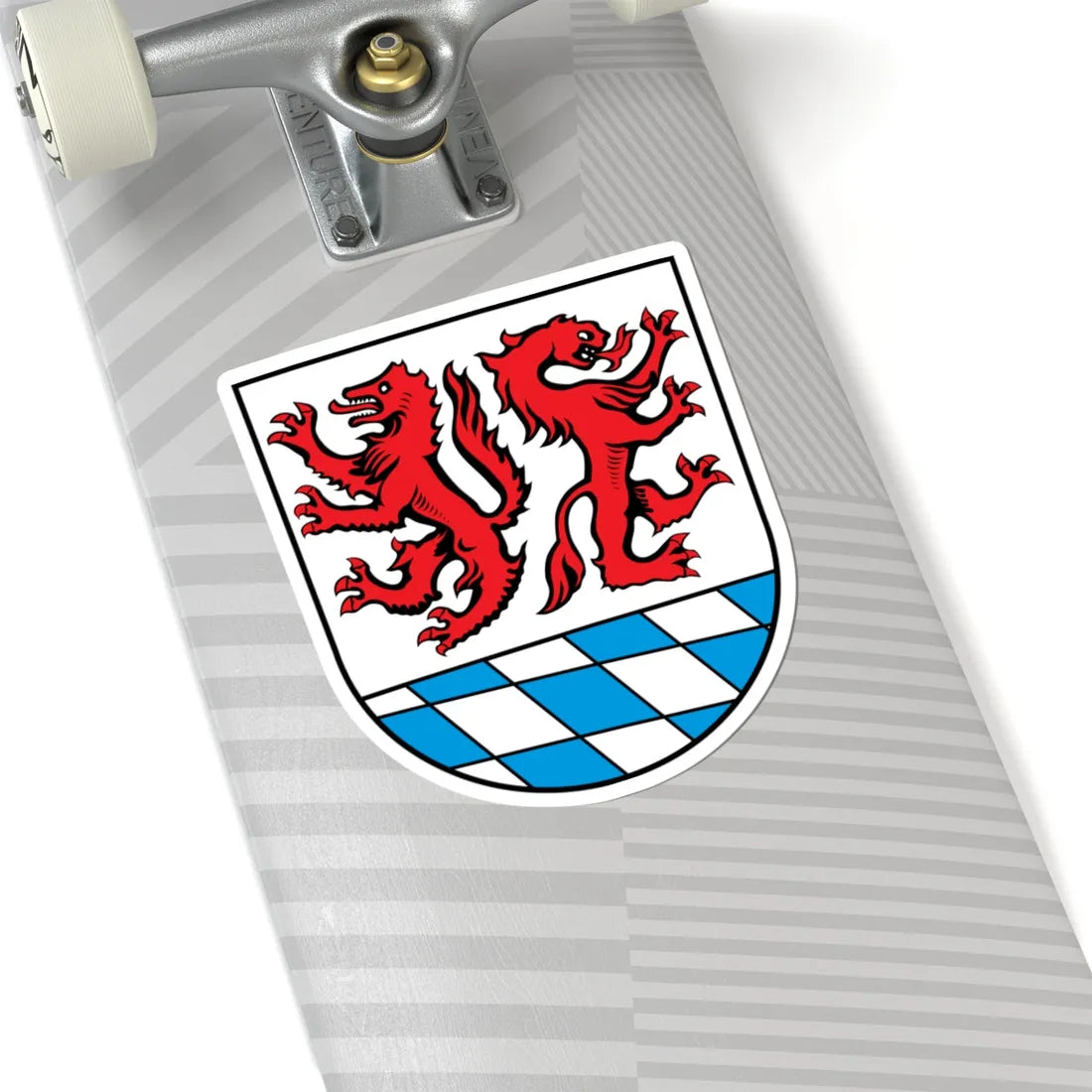 DEU Landkreis Passau COA (Germany) (Coat of Arms) STICKER Vinyl Kiss-Cut Decal - The Sticker Space