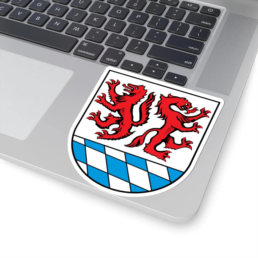 DEU Landkreis Passau COA (Germany) (Coat of Arms) STICKER Vinyl Kiss-Cut Decal - The Sticker Space