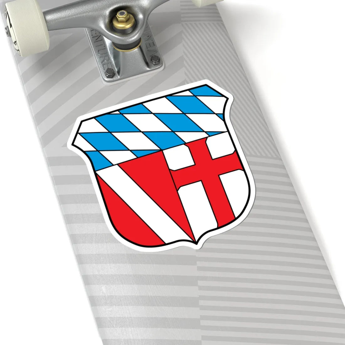 DEU Landkreis Regensburg COA (Germany) (Coat of Arms) STICKER Vinyl Kiss-Cut Decal - The Sticker Space