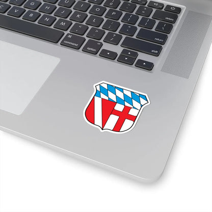 DEU Landkreis Regensburg COA (Germany) (Coat of Arms) STICKER Vinyl Kiss-Cut Decal - The Sticker Space