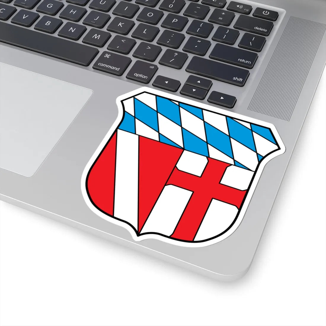 DEU Landkreis Regensburg COA (Germany) (Coat of Arms) STICKER Vinyl Kiss-Cut Decal - The Sticker Space