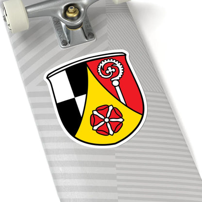 DEU Landkreis Roth COA (Germany) (Coat of Arms) STICKER Vinyl Kiss-Cut Decal - The Sticker Space