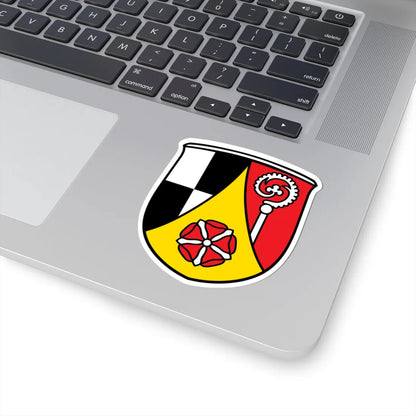 DEU Landkreis Roth COA (Germany) (Coat of Arms) STICKER Vinyl Kiss-Cut Decal - The Sticker Space