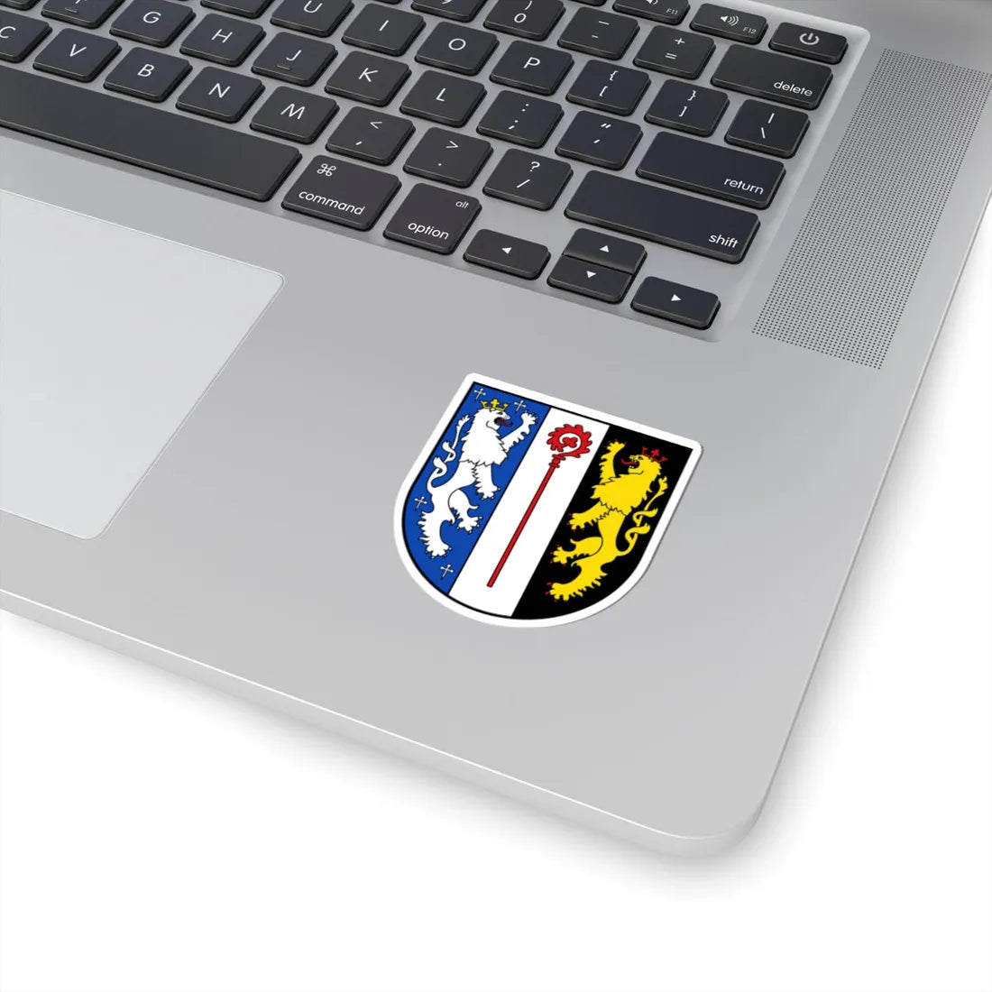 DEU Landkreis Sankt Ingbert COA (Germany) (Coat of Arms) STICKER Vinyl Kiss-Cut Decal - The Sticker Space
