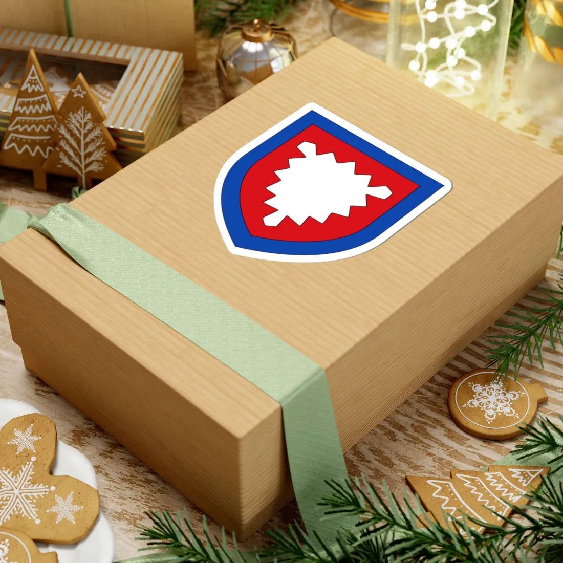 DEU Landkreis Schaumburg COA (Germany) (Coat of Arms) STICKER Vinyl Kiss-Cut Decal - The Sticker Space