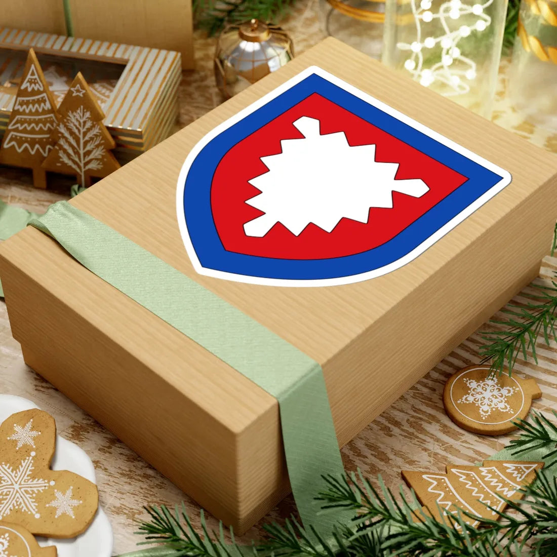 DEU Landkreis Schaumburg COA (Germany) (Coat of Arms) STICKER Vinyl Kiss-Cut Decal - The Sticker Space