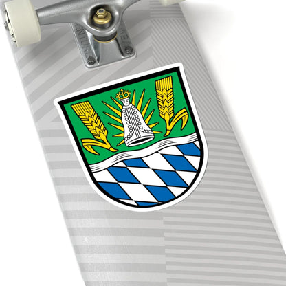 DEU Landkreis Straubing-Bogen COA (Germany) (Coat of Arms) STICKER Vinyl Kiss-Cut Decal - The Sticker Space