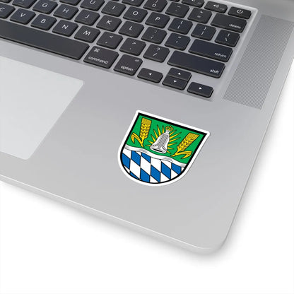 DEU Landkreis Straubing-Bogen COA (Germany) (Coat of Arms) STICKER Vinyl Kiss-Cut Decal - The Sticker Space