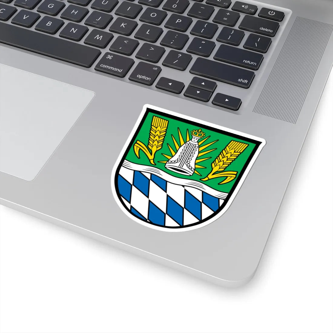 DEU Landkreis Straubing-Bogen COA (Germany) (Coat of Arms) STICKER Vinyl Kiss-Cut Decal - The Sticker Space