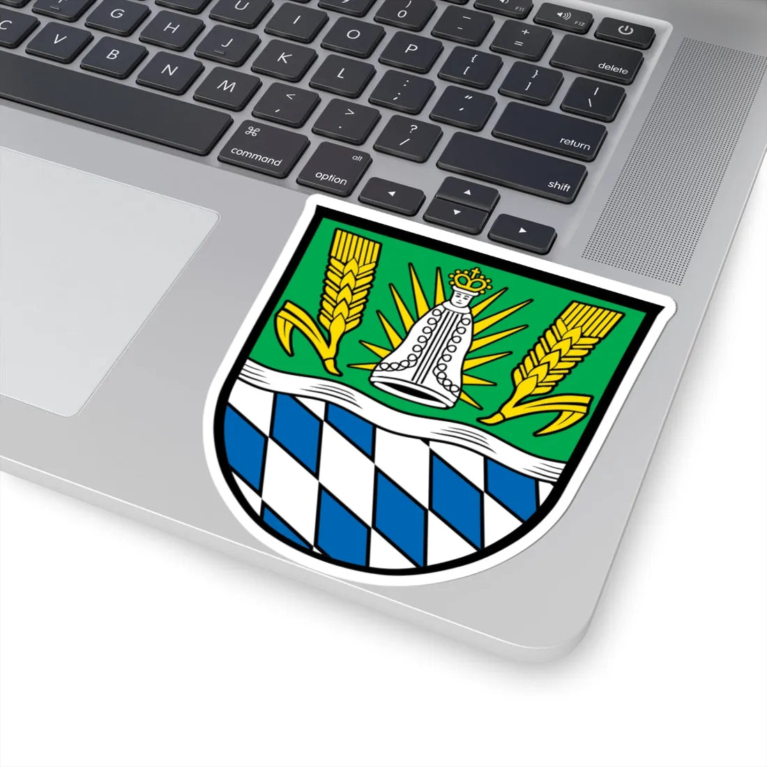 DEU Landkreis Straubing-Bogen COA (Germany) (Coat of Arms) STICKER Vinyl Kiss-Cut Decal - The Sticker Space