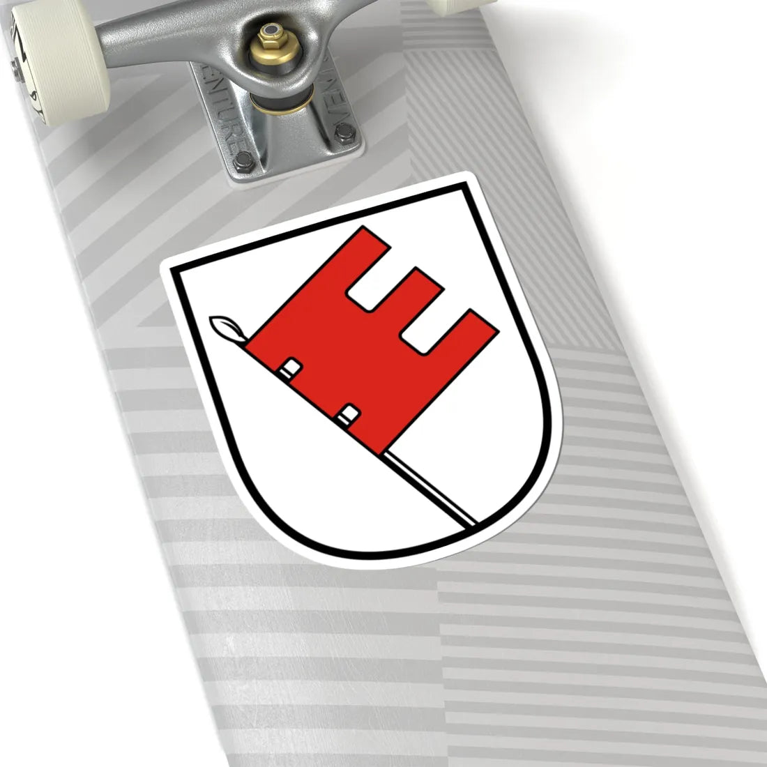 DEU Landkreis Tübingen COA (Germany) (Coat of Arms) STICKER Vinyl Kiss-Cut Decal - The Sticker Space