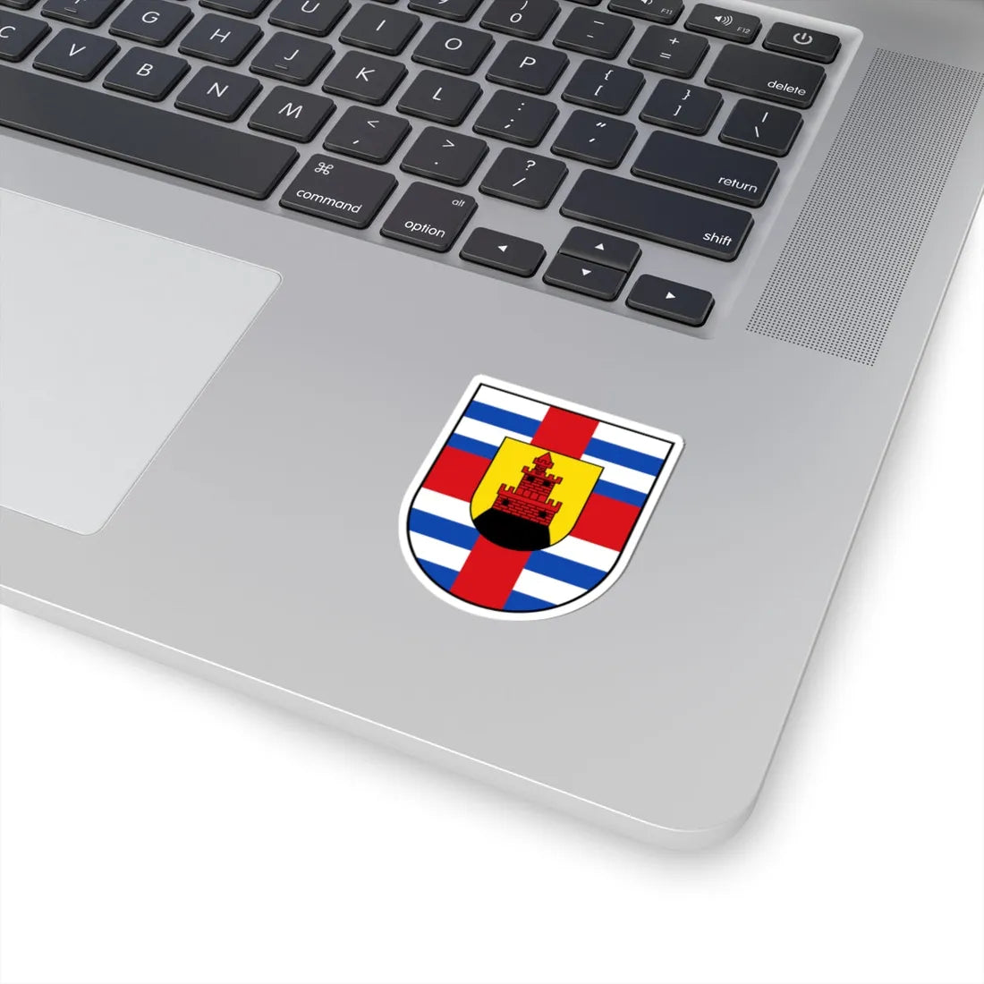 DEU Landkreis Trier-Saarburg COA (Germany) (Coat of Arms) STICKER Vinyl Kiss-Cut Decal - The Sticker Space