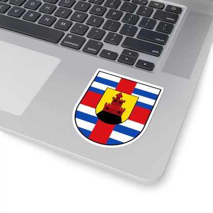 DEU Landkreis Trier-Saarburg COA (Germany) (Coat of Arms) STICKER Vinyl Kiss-Cut Decal - The Sticker Space