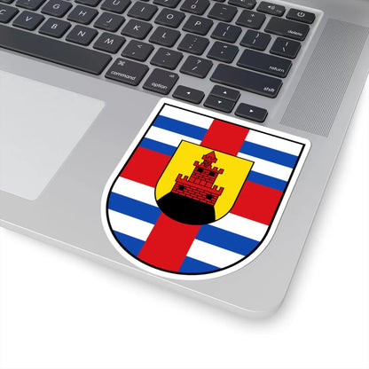 DEU Landkreis Trier-Saarburg COA (Germany) (Coat of Arms) STICKER Vinyl Kiss-Cut Decal - The Sticker Space